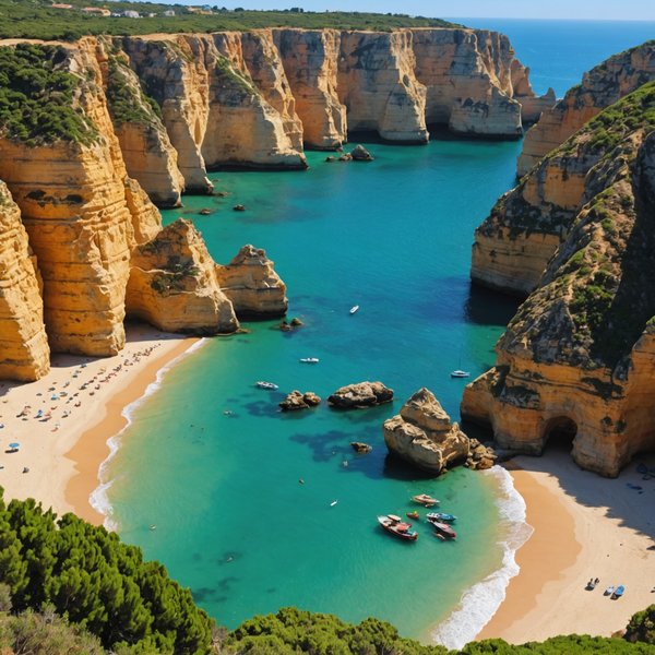 Peut-on louer une maison de vacances en Algarve avec des cours de cuisine portugaise et des randonnées en bord de mer?